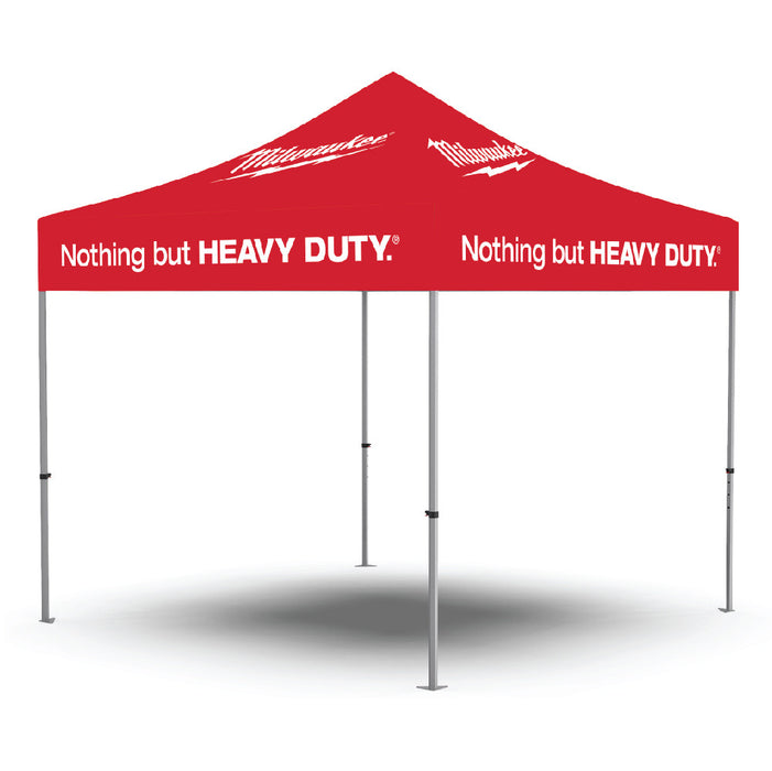 Milwaukee 10x10 Pro Grade Aluminum Tent with Rolling Bag