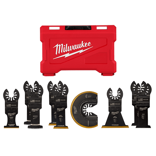 MILWAUKEE® OPEN-LOK™ Multi-Tool Blade Variety Kit 9PC