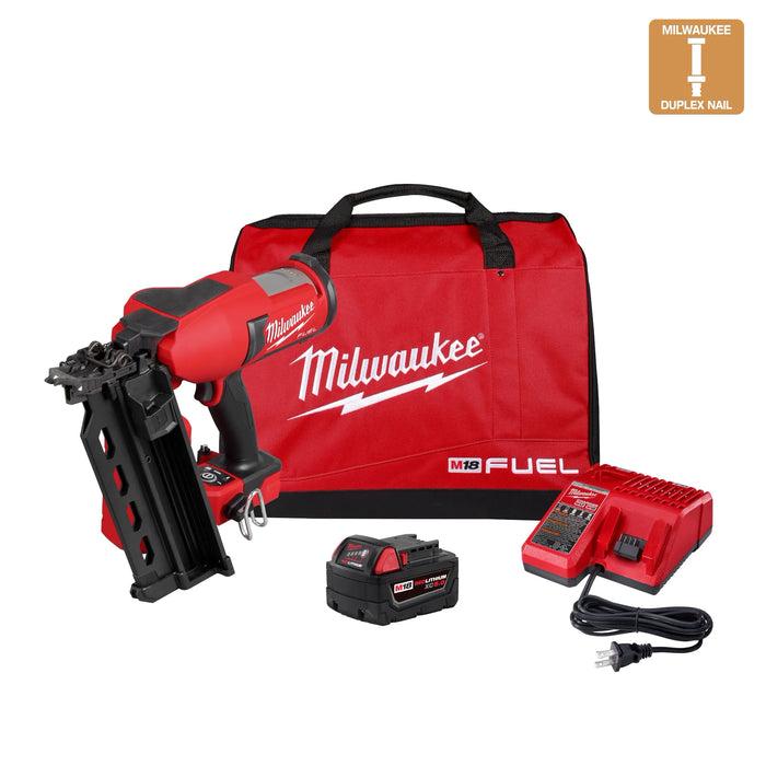 MILWAUKEE - M18 FUEL™ Duplex Nailer Kit
