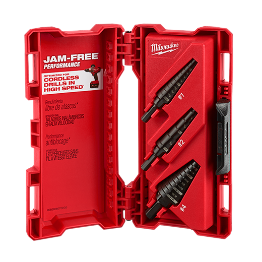 MILWAUKEE - Step Drill Bit Set - 3PC