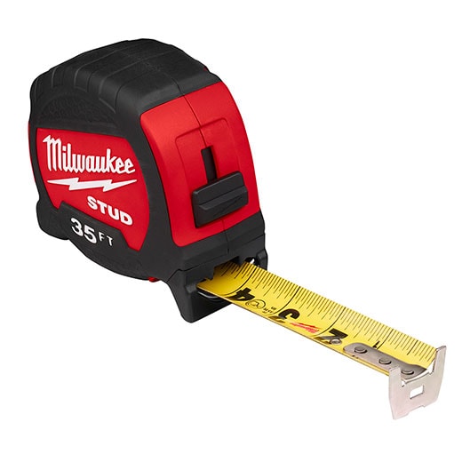 Milwaukee 35 ft. x 1-5/16 in. Gen II STUD Tape Measure with 17 ft. Reach