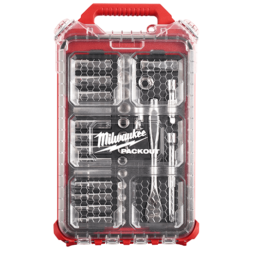 Milwaukee 3/8 in. Drive Metric Ratchet and Socket Mechanics Tool Set with PACKOUT Case (32-Piece)