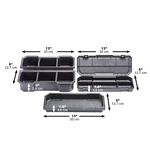 Milwaukee PACKOUT 22 in. Medium Red Tool Box with 75 lbs. Weight Capacity