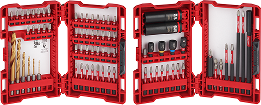 Milwaukee SHOCKWAVE 75PC IMPACT DRILL & DRIVE SET