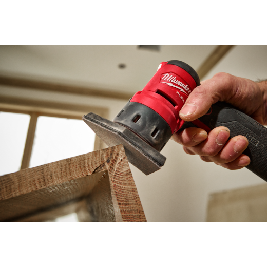 Milwaukee 3-3/4 in. 80-Grit Mesh Sanding Sheets (12-Pack) for M12 FUEL Orbital Detail Sander