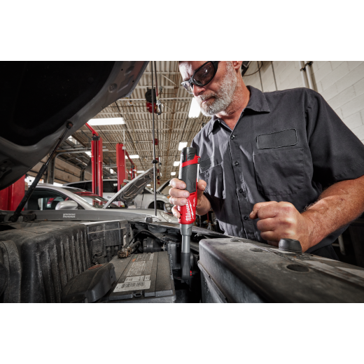 Milwaukee M12 FUEL 12V Lithium-Ion Brushless Cordless 1/4 in. Extended Reach High Speed Ratchet (Tool Only)