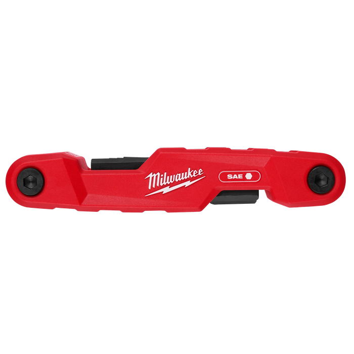 MILWAUKEE 11-Key Electrician's Folding Hex Key Set - SAE