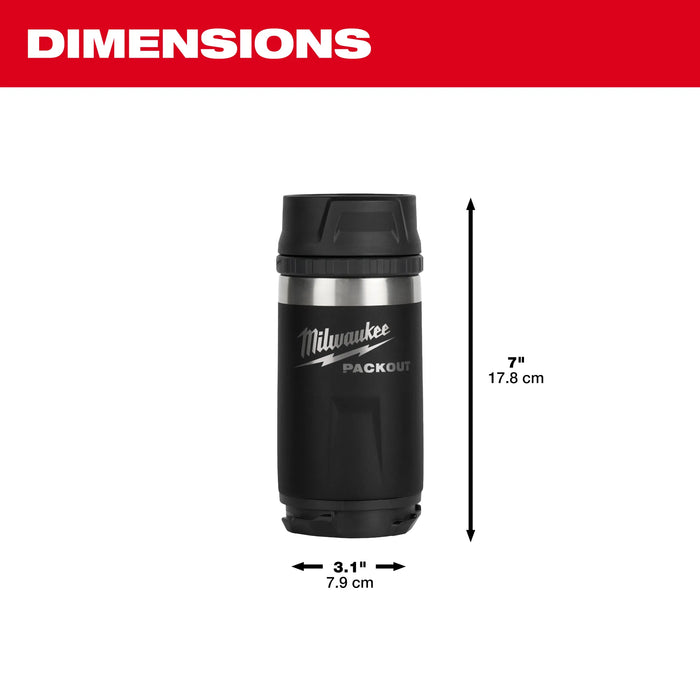 MILWAUKEE - PACKOUT™ 12oz Insulated Bottle with Sip Lid