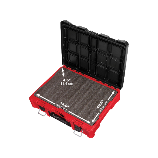 MILWAUKEE - PACKOUT™ Tool Case W/ Customizable Insert