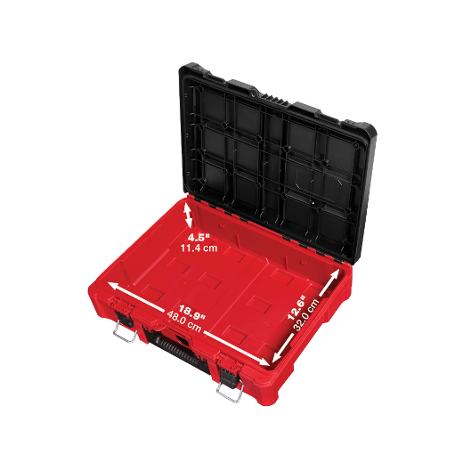 MILWAUKEE - PACKOUT™ Tool Case W/ Customizable Insert