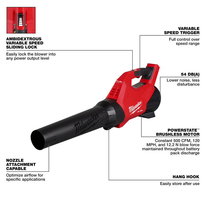 MILWAUKEE - M18 FUEL™ Blower