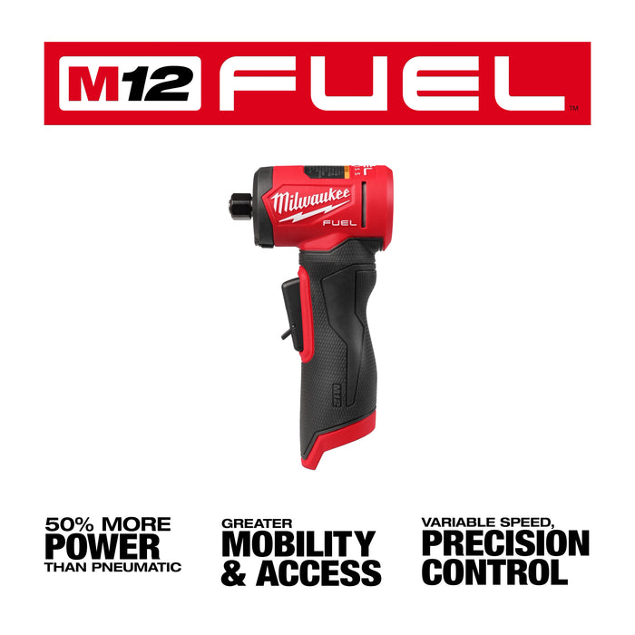 MILWAUKEE - M12 FUEL™ 1/4" Right Angle Die Grinder