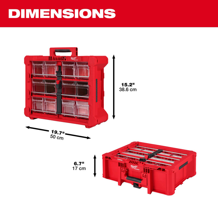 MILWAUKEE - PACKOUT™ Tilt Bin Organizer