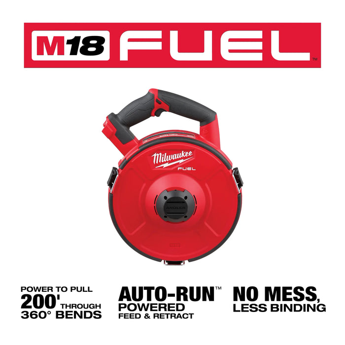 MILWAUKEE - M18 FUEL™ ANGLER™ Pulling Fish Tape Powered Base (Tool-Only)