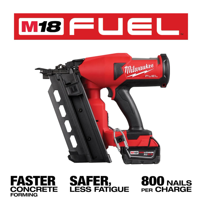 MILWAUKEE - M18 FUEL™ Duplex Nailer Kit