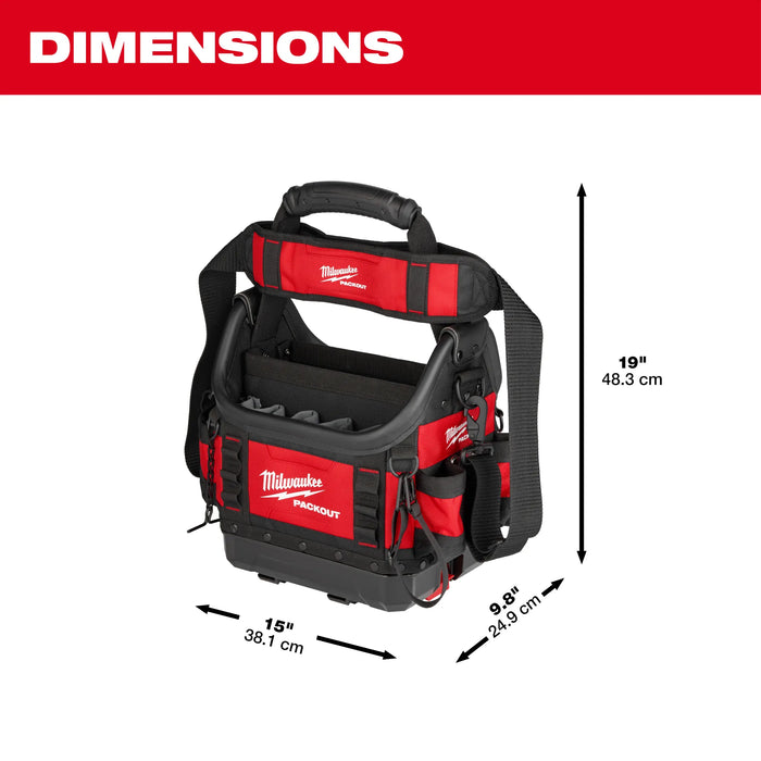 Milwaukee PACKOUT™ 10" Structured Tote
