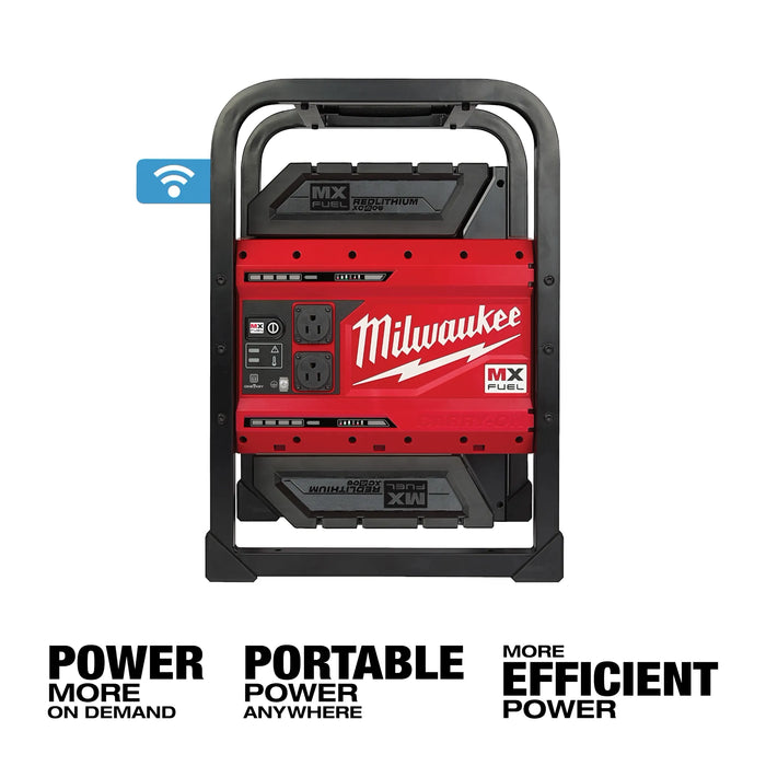 MILWAUKEE - MX FUEL™ CARRY-ON™ 3600W/1800W Power Supply Kit