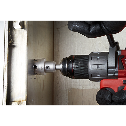 MILWAUKEE - One-Piece Carbide Hole Cutter Set: 4PC