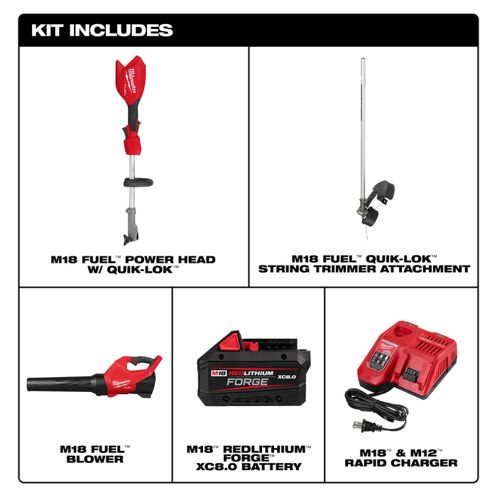 MILWAUKEE - M18 FUEL™ String Trimmer/Blower Combo Kit