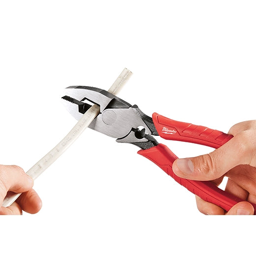 MILWAUKEE - 9" Comfort Grip High Leverage Lineman's Pliers with Crimper