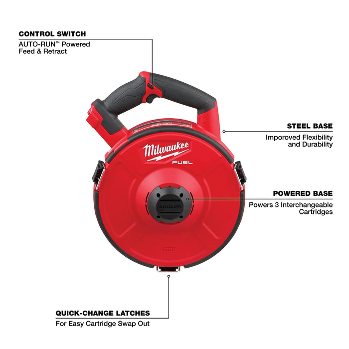MILWAUKEE - M18 FUEL™ ANGLER™ Pulling Fish Tape Powered Base (Tool-Only)
