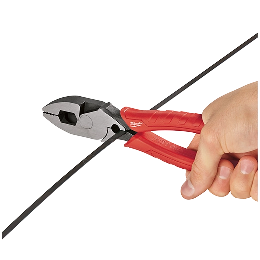 MILWAUKEE - 9" Comfort Grip High Leverage Lineman's Pliers with Crimper