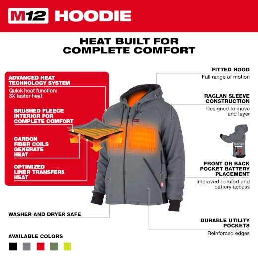 MILWAUKEE - M12™ Heated Hoodie
