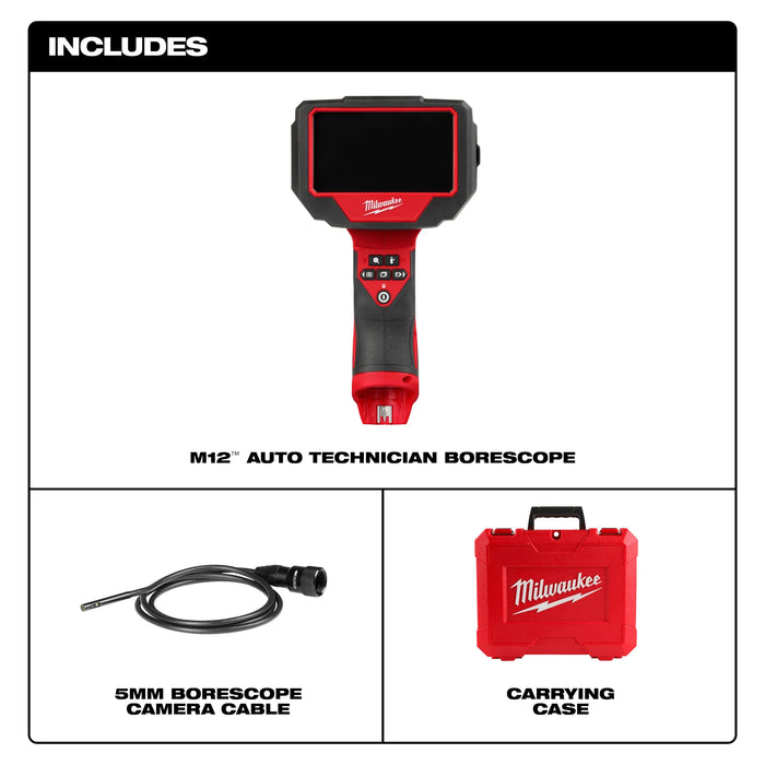 Milwaukee - M12™ Auto Technician Borescope