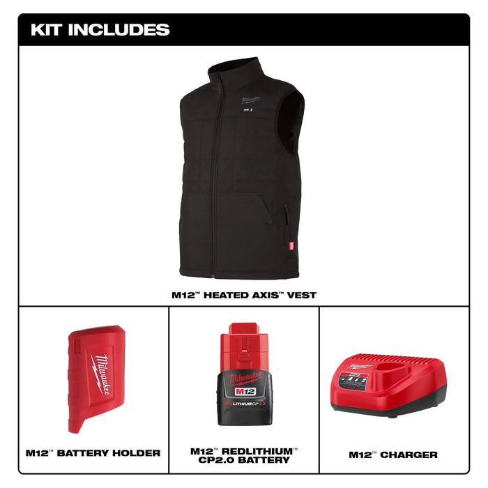 MILWAUKEE - M12™ Heated AXIS™ Vest Kit